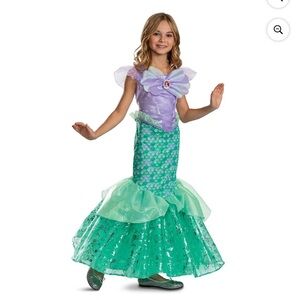 NWT Disney Ariel Kids  Costume